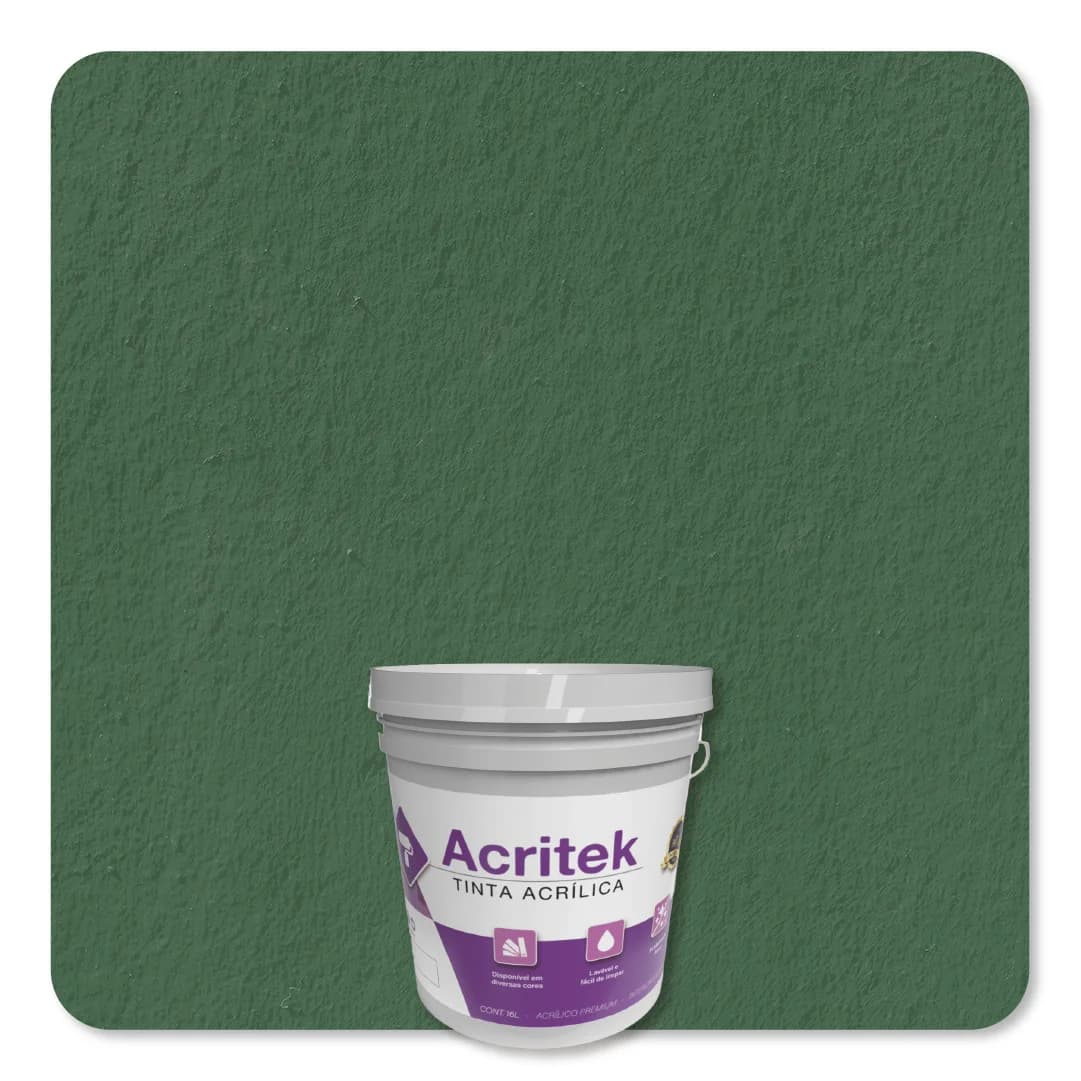 Acritek Balde 3,6L Esmeralda
