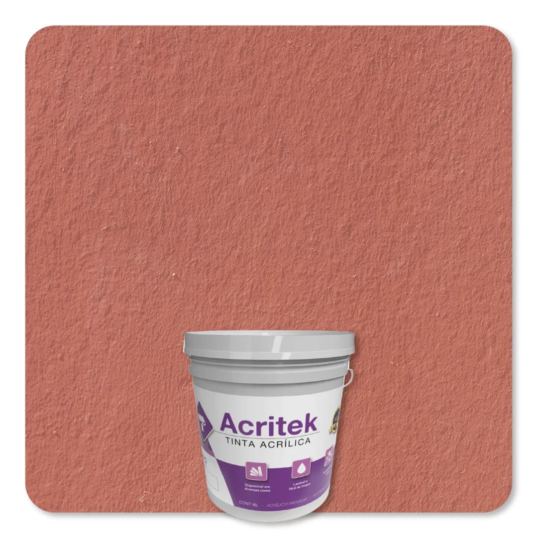 Acritek Balde 3,6L Terracota