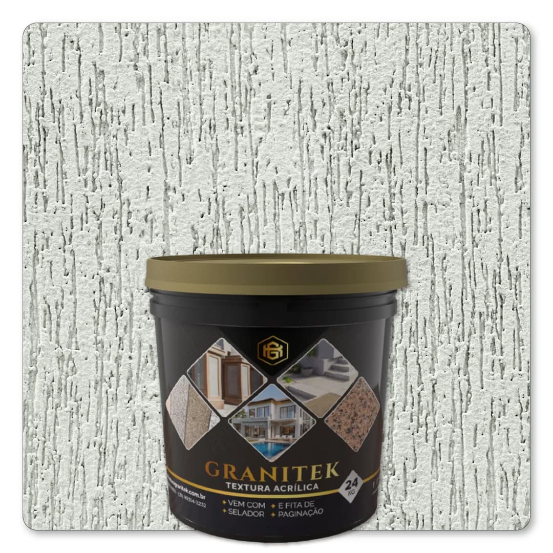 Granitek Raspatto Kit 24kg Branco Gelo