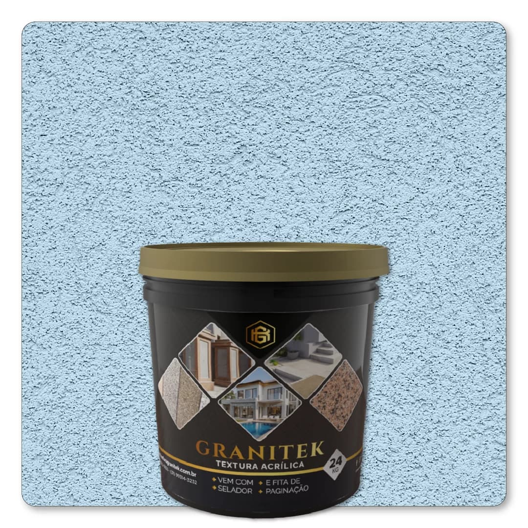 Granitek Liscatto Kit 24kg Azul Sereno