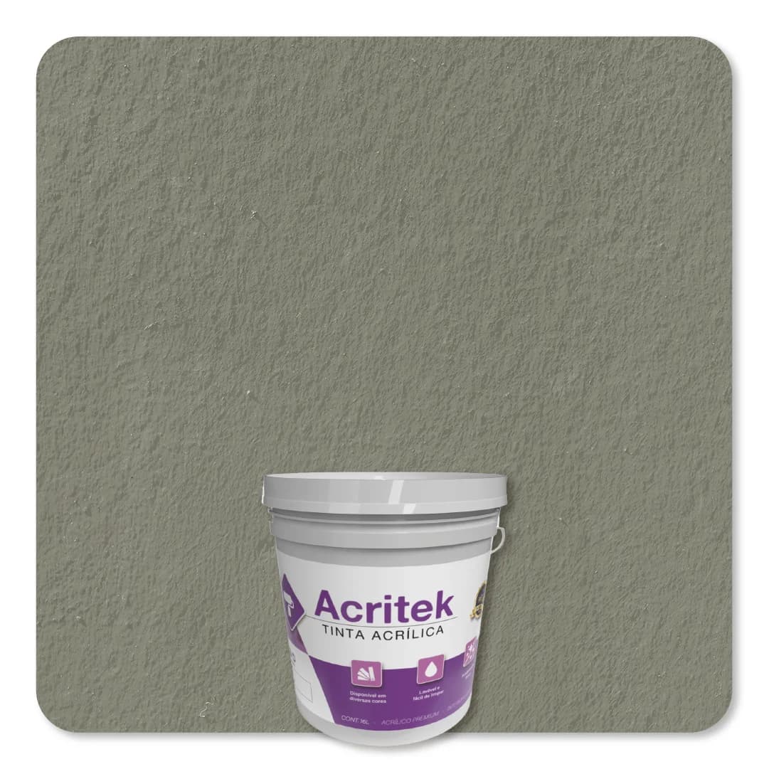 Acritek Fosca Galão 3,6L Concreto