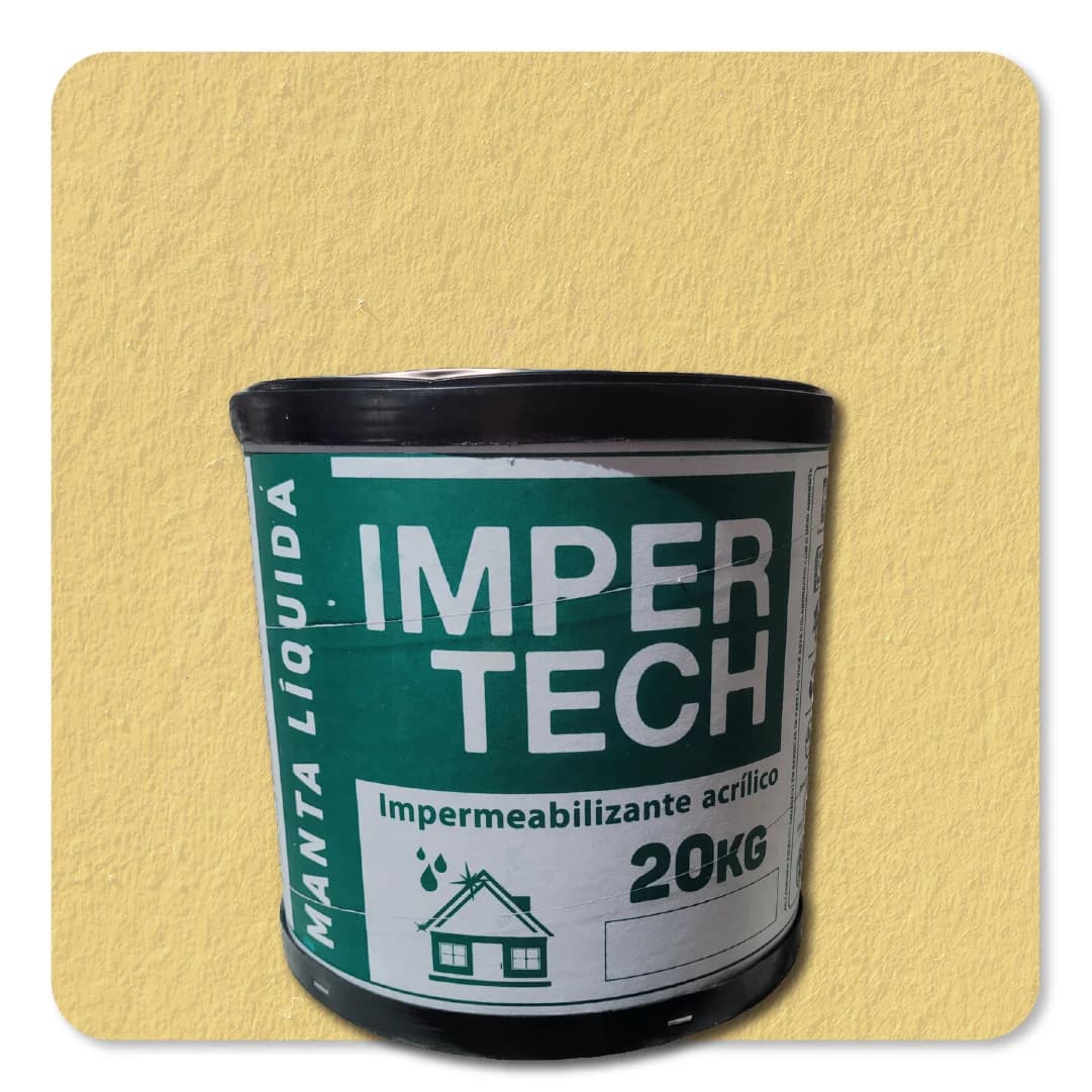 Impertek Fachada Barrica 20kg Amarelo Canario
